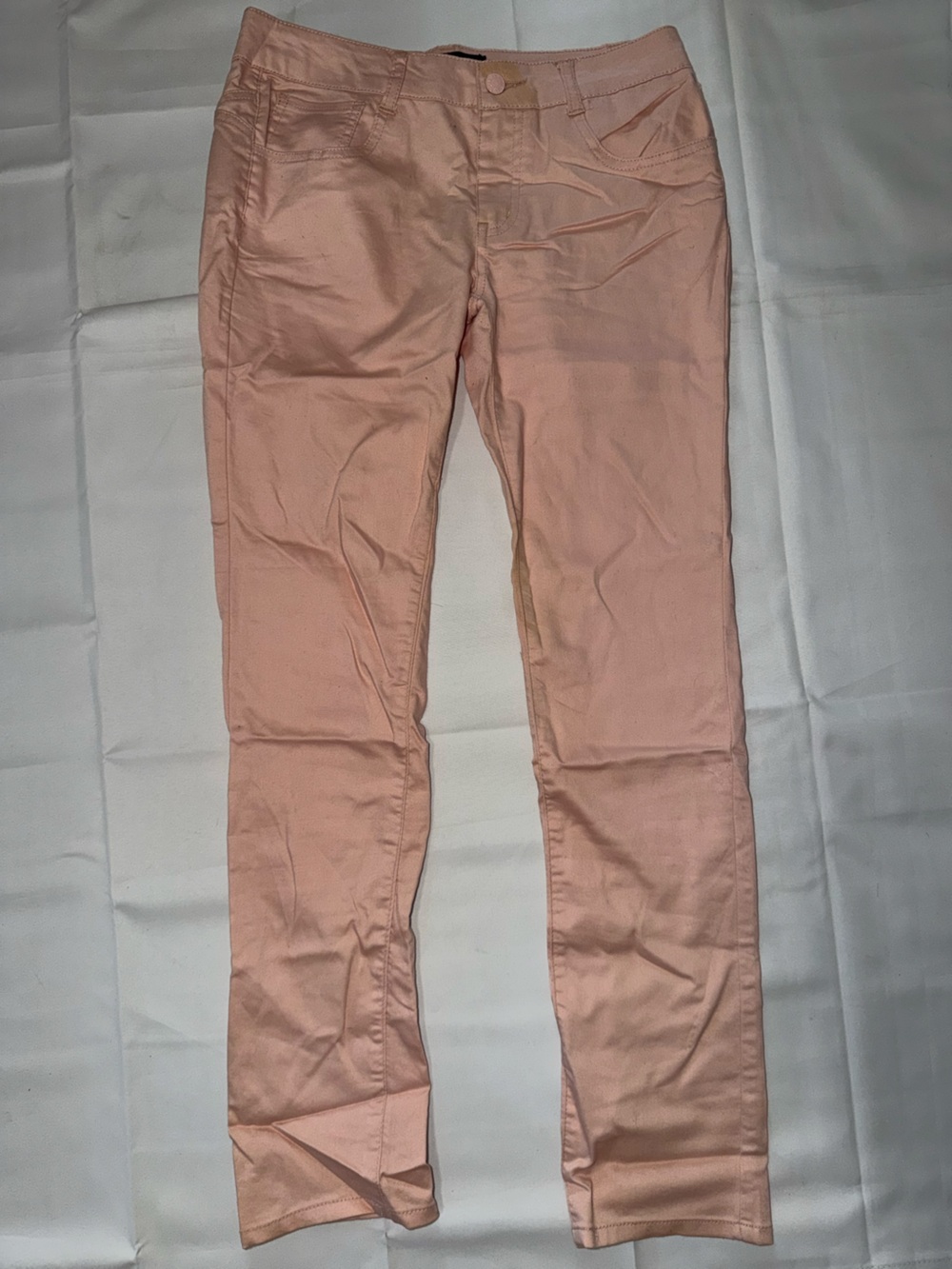 Skinny Jeans in Light Peach - Women's Slim Fit